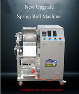 Commercial Automatic Spring Roll Sheet Machine — Gas-Heated
