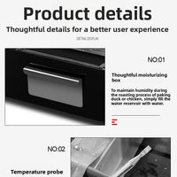 Commercial Heated Duck &amp; Roast Meat Display Cabinet — Countertop image preview