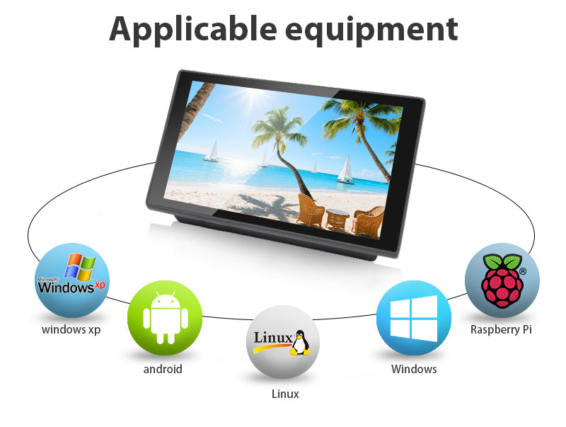 Industrial IP65 Waterproof Capacitive Touch Screen Monitor
