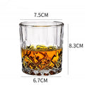 Royal Diamond Rocks Glass