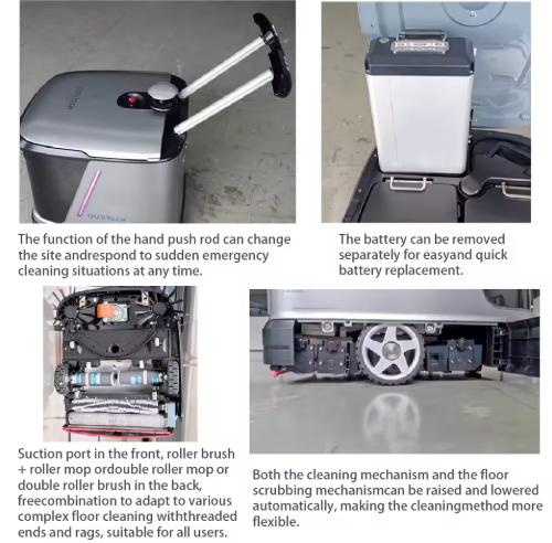 Autonomous Commercial Floor Scrubbing Robot — LiDAR Navigation, App-Controlled