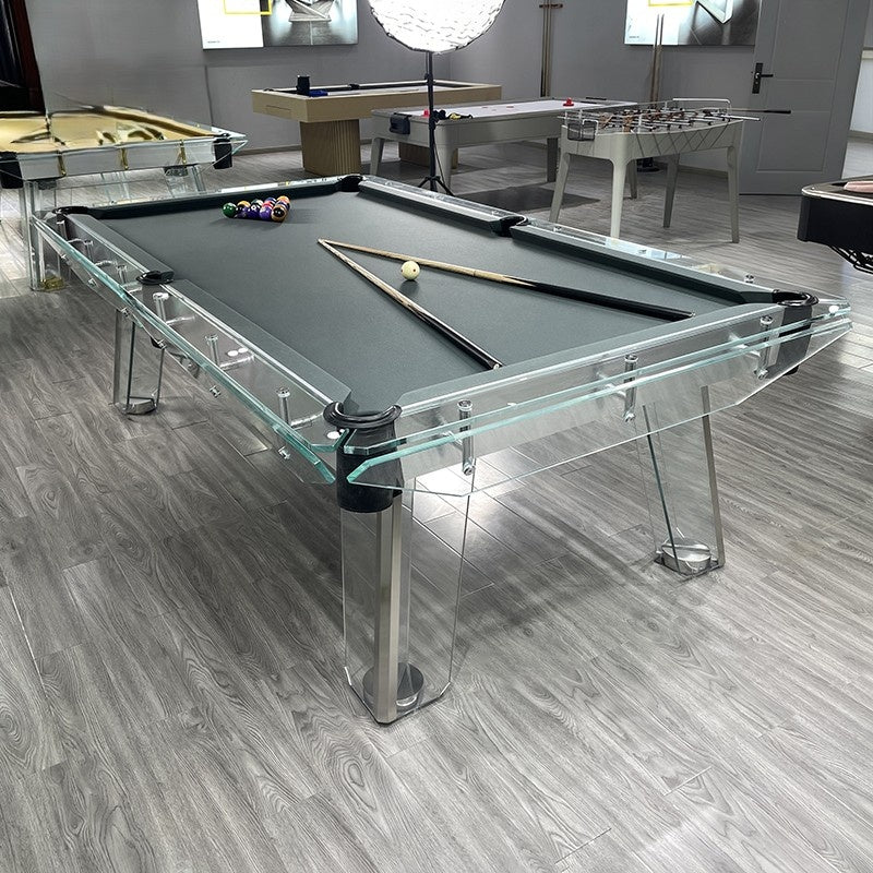 Solid Walnut Slate Pool Table — American 7/8/9 ft