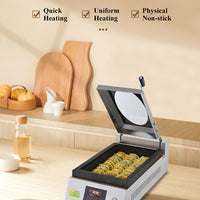 Commercial Electric Dumpling Fryer — Automatic Gyoza &amp; Potsticker Cooker image preview