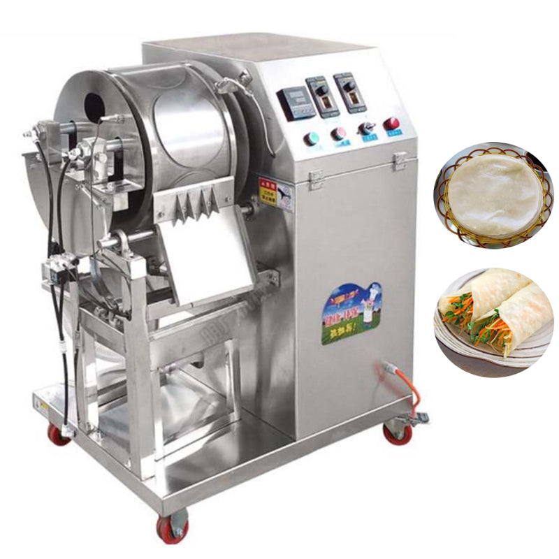 Commercial Automatic Spring Roll Sheet Machine — Gas-Heated
