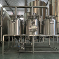 Commercial Beer Brewing System — Nano Brewery Brewhouse (100–400 L) image preview