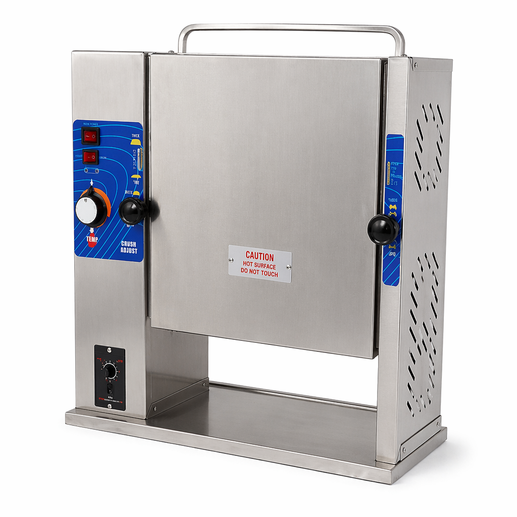 Conveyor Bun Toaster — Vertical, Adjustable Speed