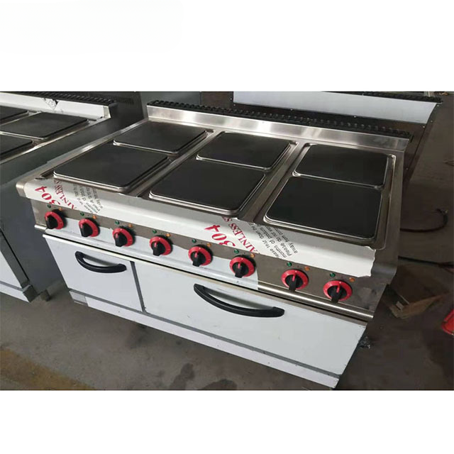 Electric 6-Burner Range with Oven