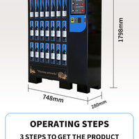 Smart Wine Vending Machine — 28-Bottle Touchscreen Kiosk image preview