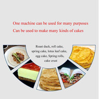 Commercial Automatic Spring Roll Sheet Machine — Gas-Heated image preview