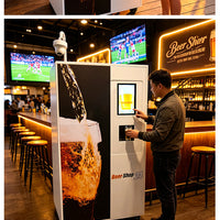 Self-Service Beer Vending Machine with Contactless Payment and Cloud Management image preview