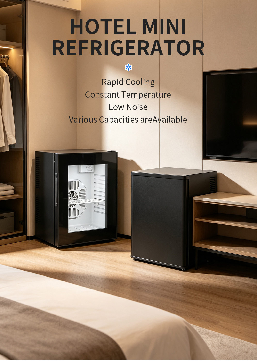 48L Thermoelectric Minibar Fridge