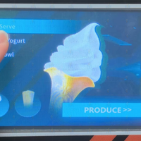 Commercial Soft Serve Ice Cream &amp; Slush Machine — 7 Flavors, 4 Cylinders image preview