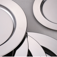 Metal Charger Plate — Stainless Steel Underplate image preview