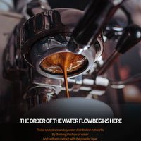 Bottomless Espresso Portafilter Basket — 304 Stainless Steel image preview