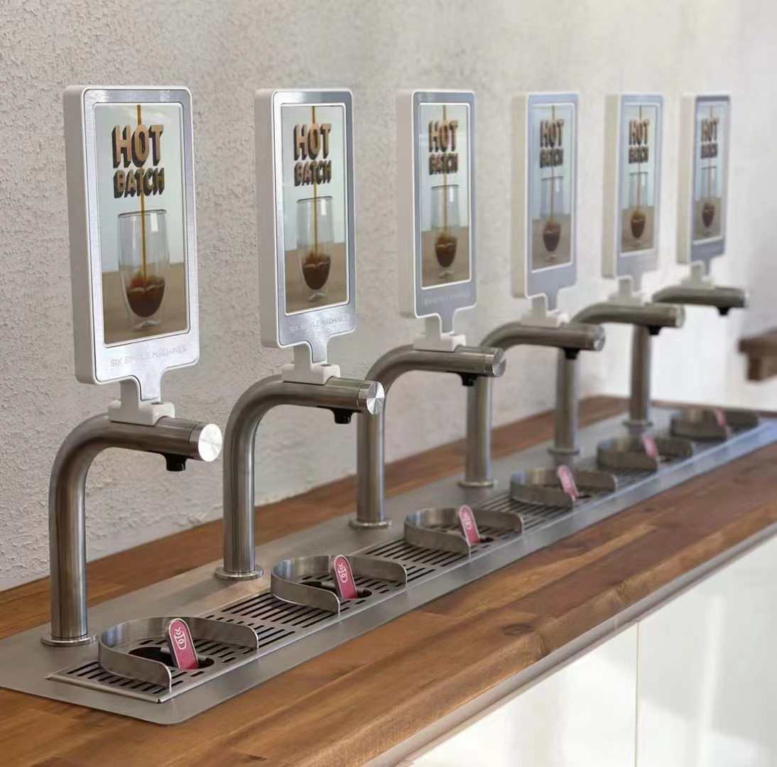 Cold Beverage Tap Dispenser — Multi-Tap Station with Undercounter Cooler