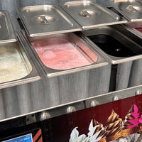 Commercial Soft Serve Ice Cream &amp; Slush Machine — 7 Flavors, 4 Cylinders image preview