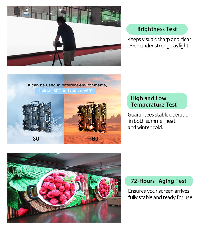 LED Video Wall — Indoor/Outdoor Panels, P1.9–P4.81