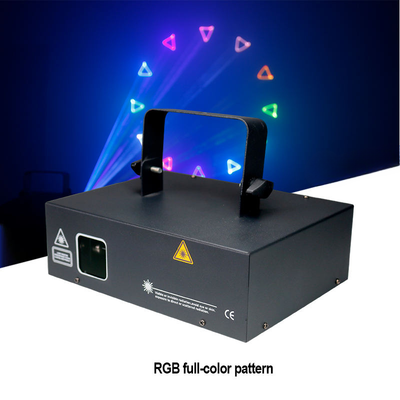 RGB Animation Laser Light — 3D DMX Stage Laser (1–3W)