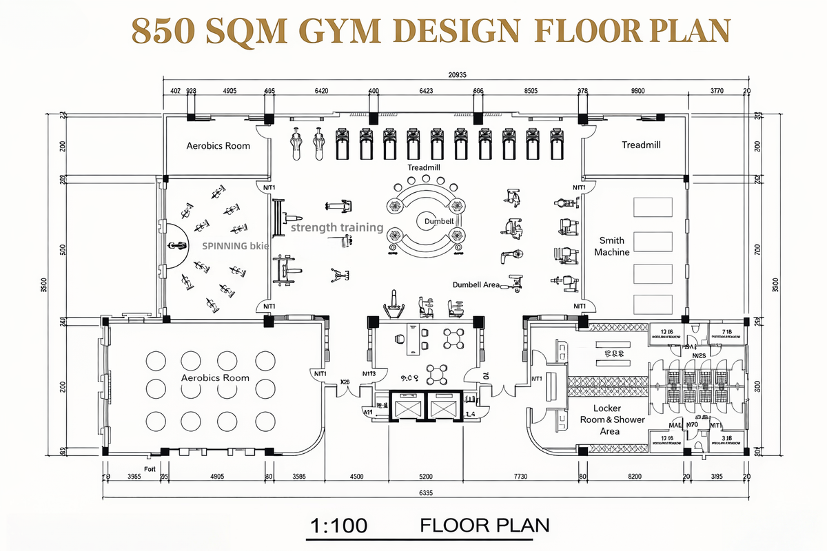 Commercial Gym Equipment Package — Strength & Cardio Fit-Out