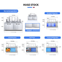 Bubble Tea Prep Counter with Built-In Refrigeration image preview