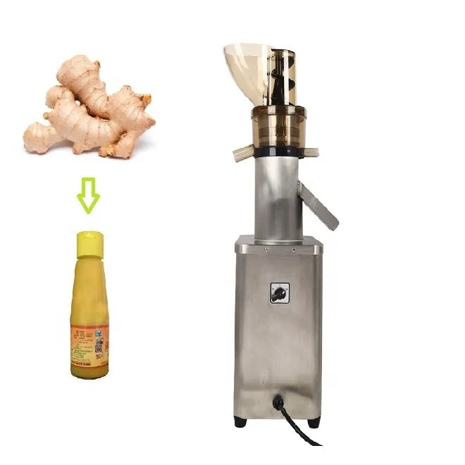 Commercial Spiral Slow Juicer — Twin-Gear Cold Press for Ginger, Apple & Hard Produce