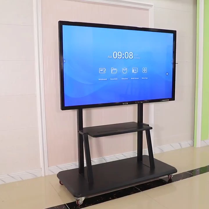 Interactive Flat Panel Display — 4K Touchscreen Smart Board