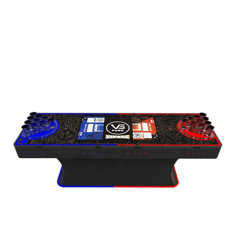 LED Beer Pong Table — Light-Up Arcade Bar Game Table