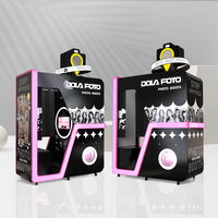 All-in-One Selfie Photo Booth Kiosk — Coin-Operated Instant Print image preview