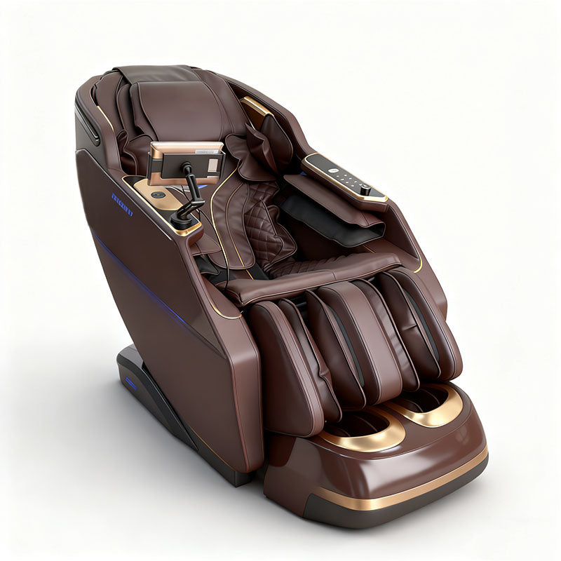 4D Zero-Gravity Shiatsu Massage Chair — SL Track, Heated, Voice Control
