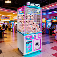 Commercial Claw Machine Prize Vending Cabinet with Bill Acceptor image preview