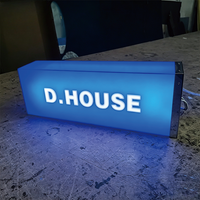 Custom LED Illuminated Sign — Acrylic &amp; Metal Light Box image preview