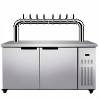 Commercial Draft Beer Kegerator (4, 6 &amp; 8 Tap) image preview