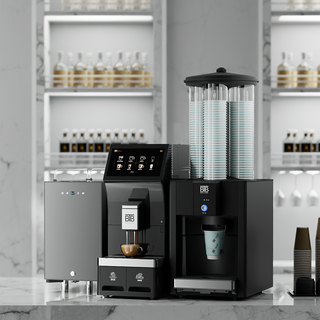 Commercial Bean-to-Cup Coffee Machine with 10.1" Touchscreen