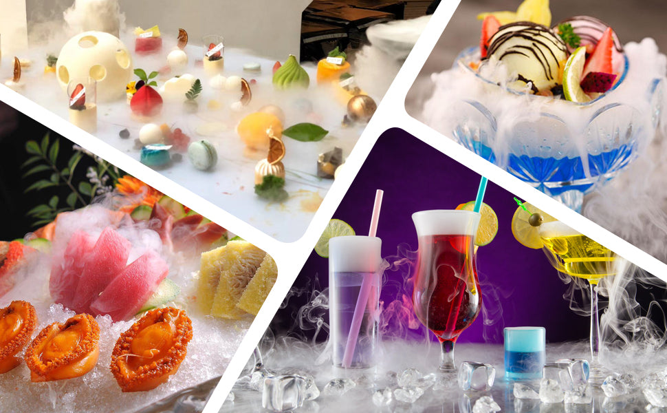 Portable Dry Ice Maker & CO2 Glass Chiller