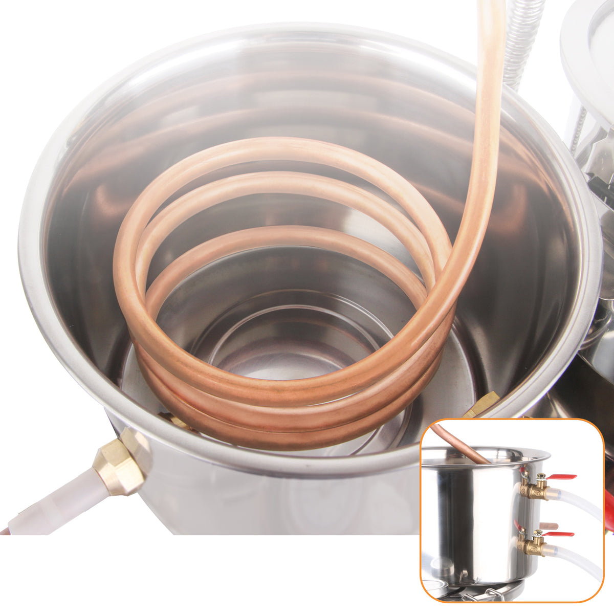 Copper Alembic Home Distiller Kit