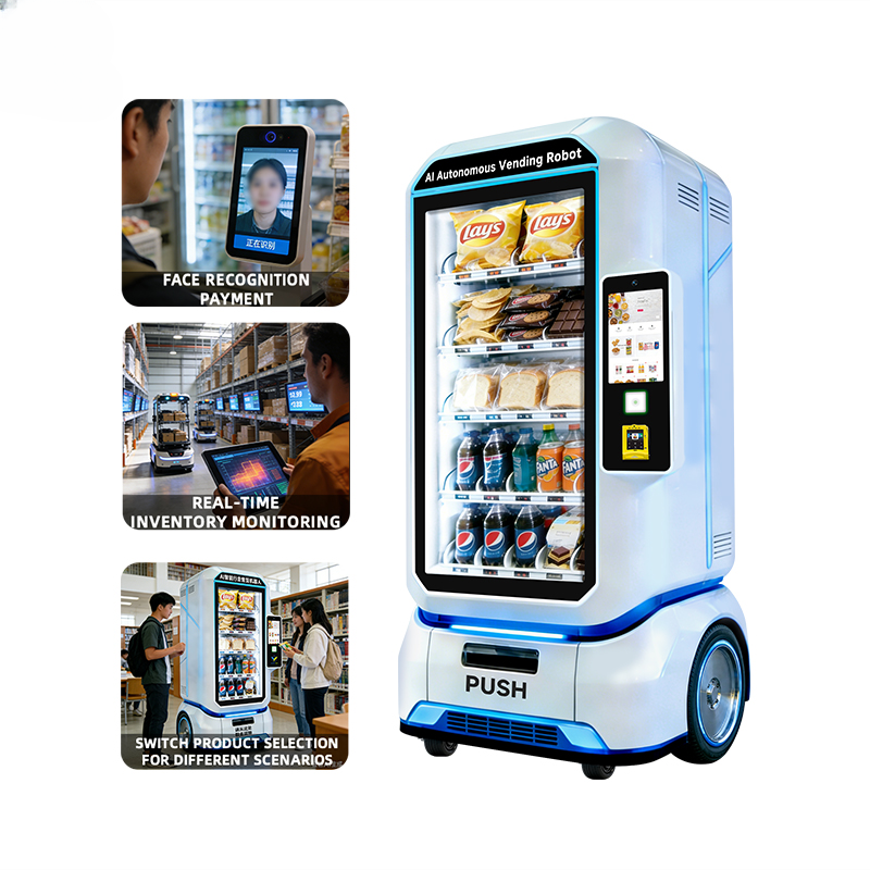Automatic Vending Machine — Touchscreen, Card & Cashless Payment