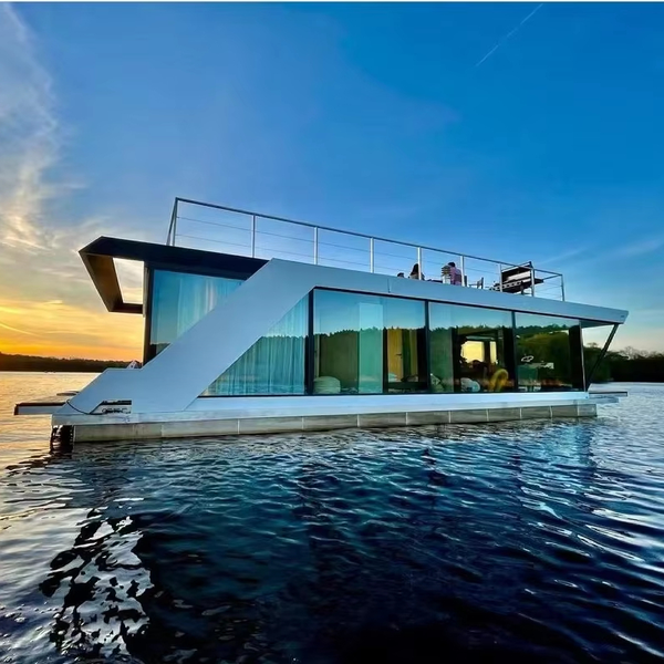 Aluminum Pontoon Houseboat — 11.5 m, 16-Person