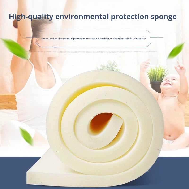Foldable High-Density Foam Mattress Topper — Medium Firmness