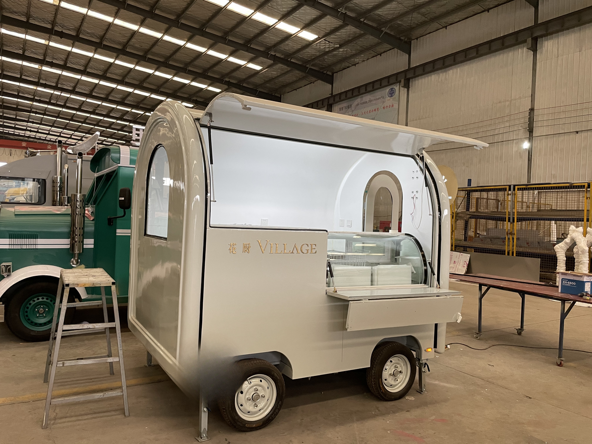 Enclosed Mobile Food Trailer — Towable Concession Cart
