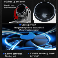 Commercial Automatic Stir-Fry Cooking Robot — Electric Wok Machine image preview