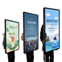 Portable Backpack LED Billboard — Double-Sided Light Box image preview