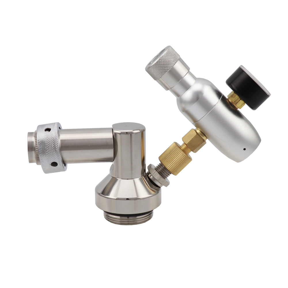 Mini Keg Beer Growler Tap with CO2 Dispenser