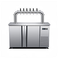 Commercial Draft Beer Dispenser — Air-Cooled Kegerator with Tap image preview