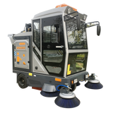 Ride-On Electric Floor Sweeper — 48V Industrial Road Sweeper
