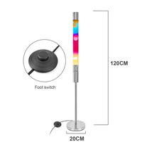 Modern LED Floor Lava Lamp — Tall Glass Rainbow Accent Light image preview