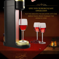 Electric Wine Aerator &amp; Dispenser with Cooling Cup image preview