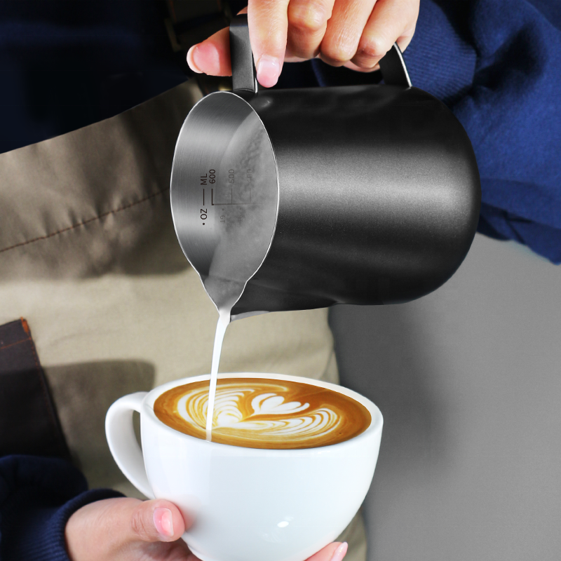 Stainless Steel Milk Frothing Pitcher — 700 ml