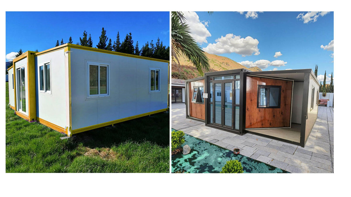 Expandable Container House — Flat-Pack Modular Cabin