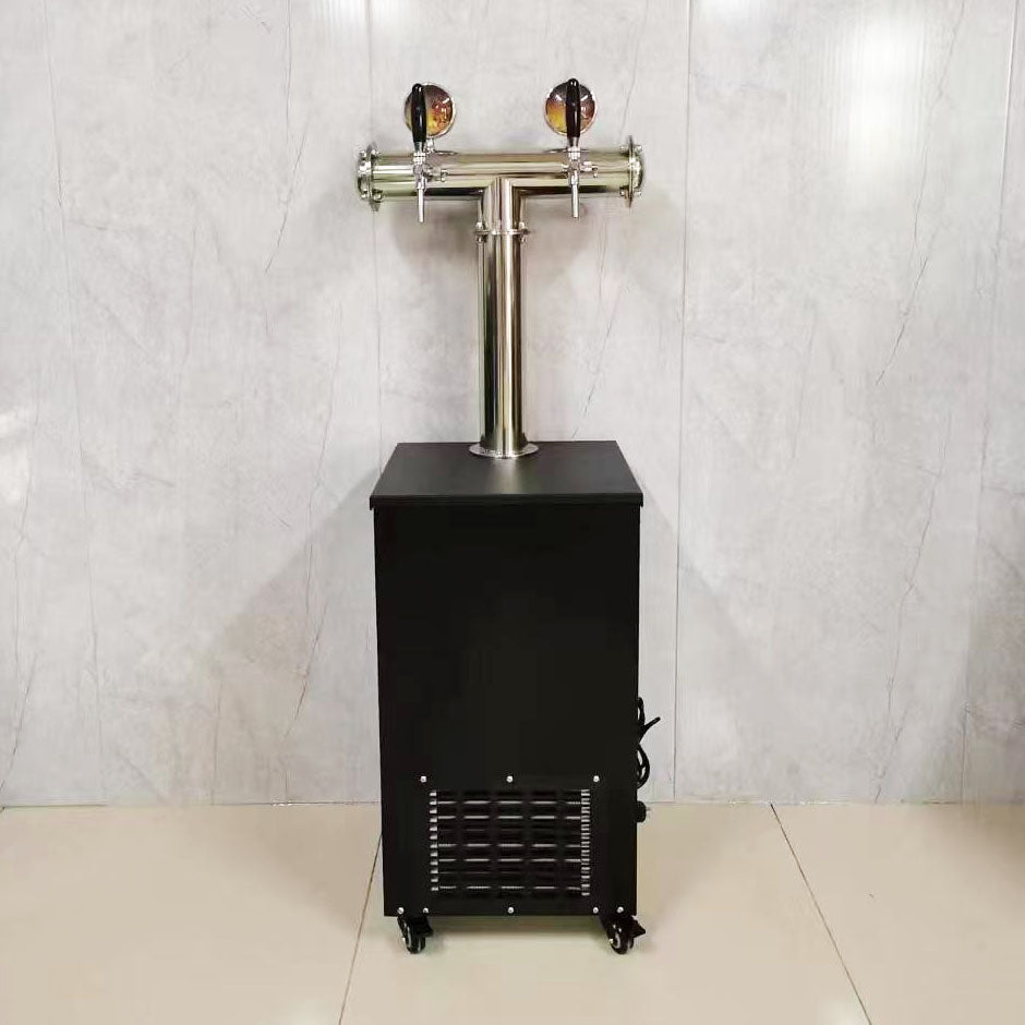 Water-Cooled Draft Beer Kegerator — 40L Stainless Steel