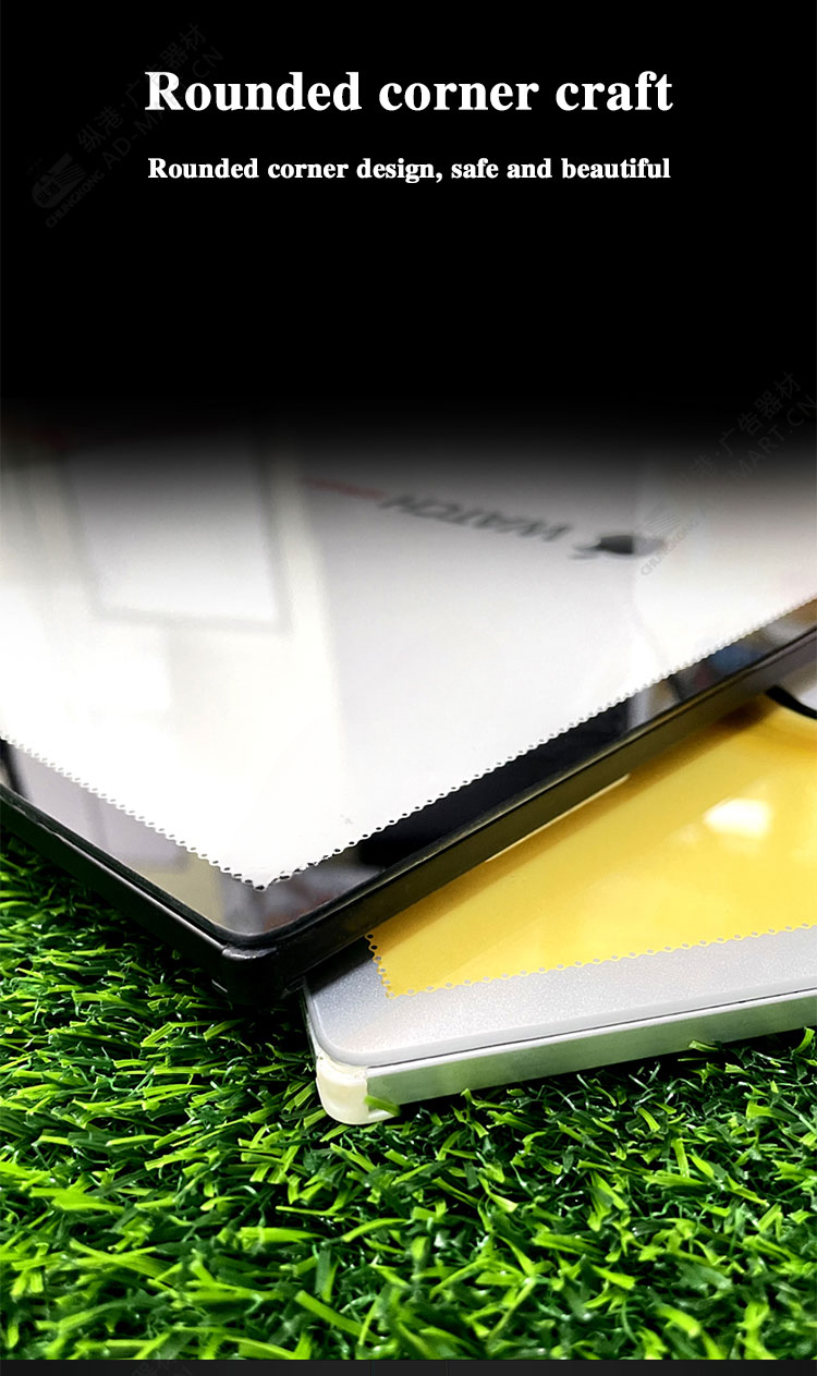 Slim LED Menu Light Box — Aluminum Snap Frame, A2